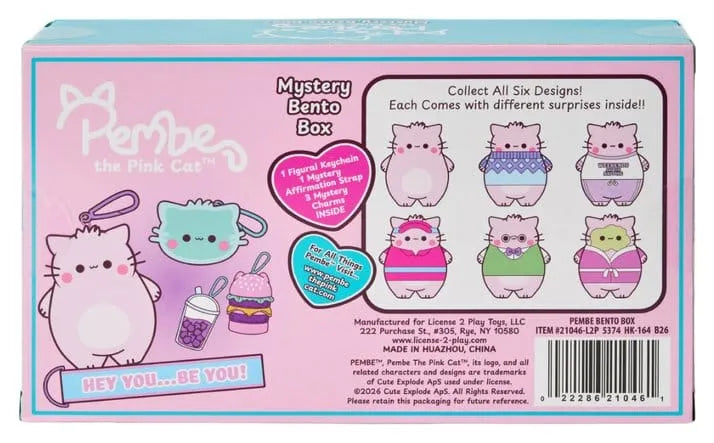 Pembe Schlüsselanhänger Blind Box Display Bento Box 8 cm (8)
