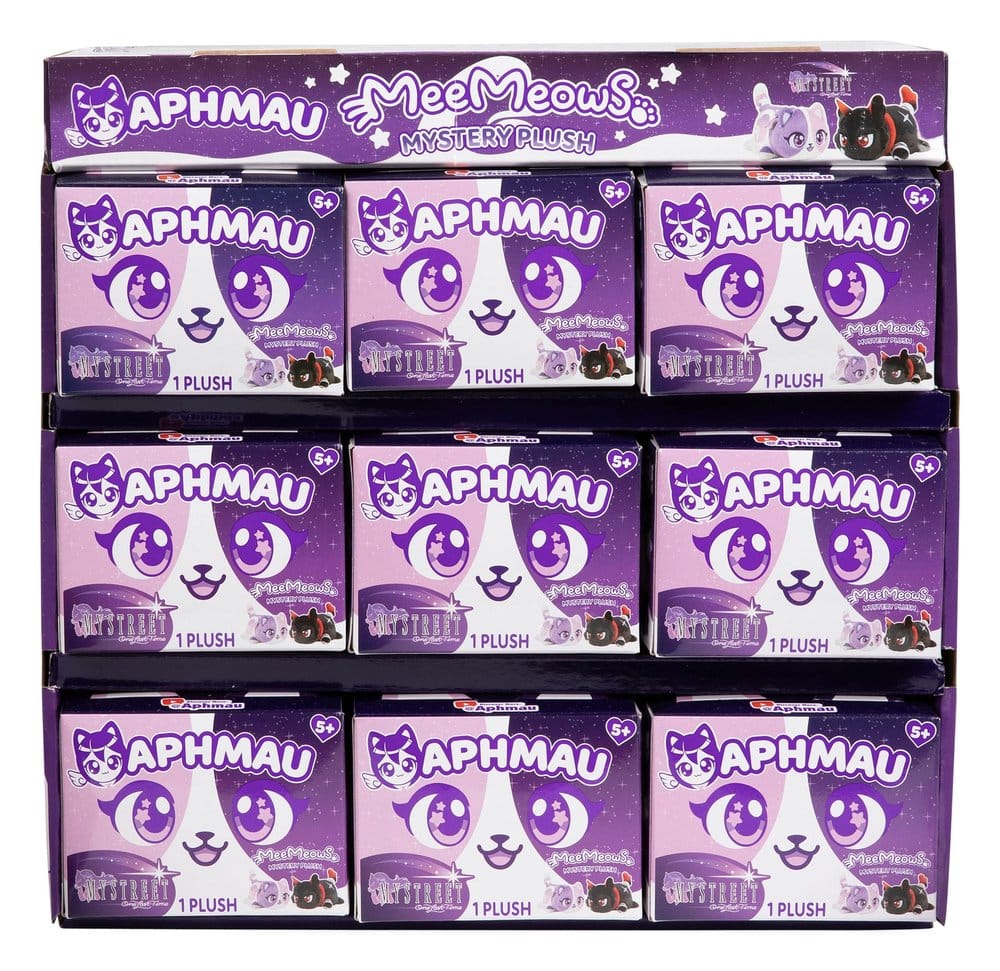 Aphmau Plüschfigur My Street Mystery Meemeow 15 cm Blind Box Display (9)