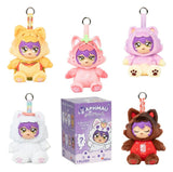 Aphmau Vinyl-Plüsch Taschenanhänger Blind Box Display (6)