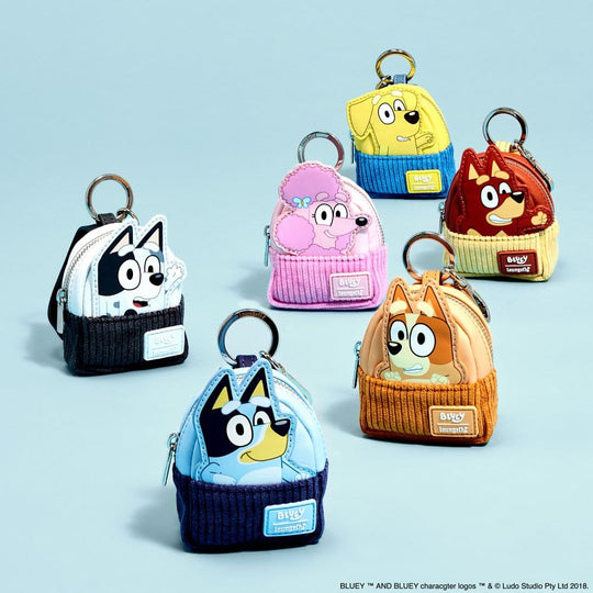 Bluey by Loungefly Schlüsselanhänger Mini Backpack Blind Box Sortiment (15)