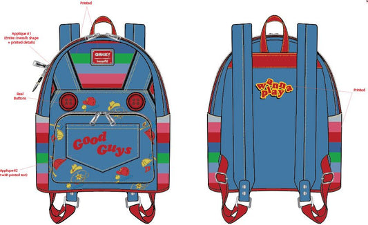 Chucky by Loungefly Rucksack Chucky Cosplay