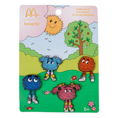 McDonalds by Loungefly Pin Ansteck-Pins 4er-Set Fry Gang 3 cm