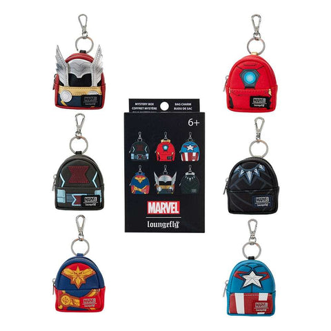 Marvel by Loungefly Schlüsselanhänger Avengers Mini Backpack Blind Box Sortiment (12)