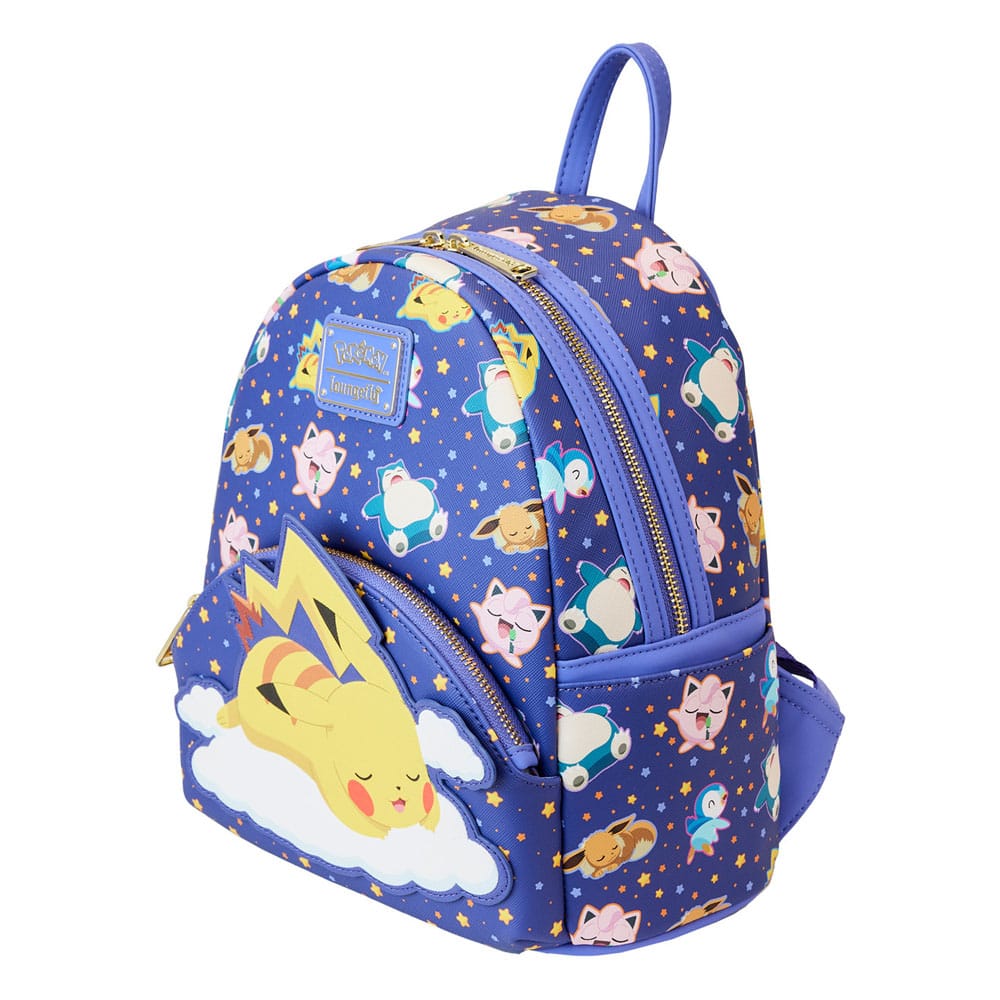 Pokemon by Loungefly Mini Rucksack Sleeping Pikachu and Friends