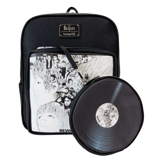 The Beatles by Loungefly Mini-Rucksack Revolver Album with Record Pouch