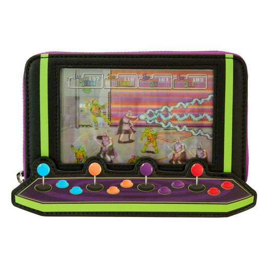 Teenage Mutant Ninja Turtles by Loungefly Geldbeutel 40th Anniversary Vintage Arcade