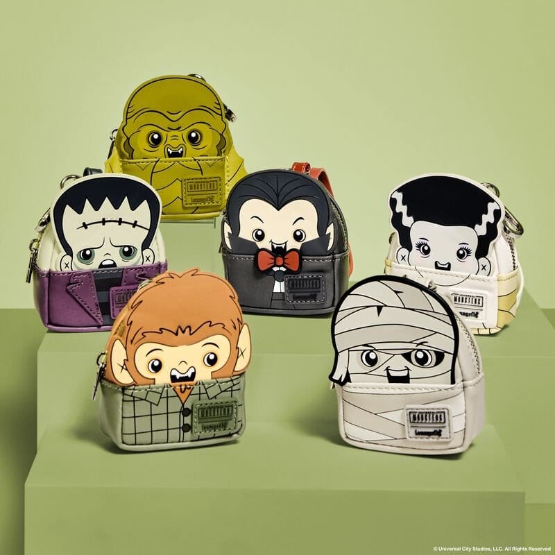 Universal Monsters by Loungefly Schlüsselanhänger Mini Backpack Blind Box Sortiment (15)