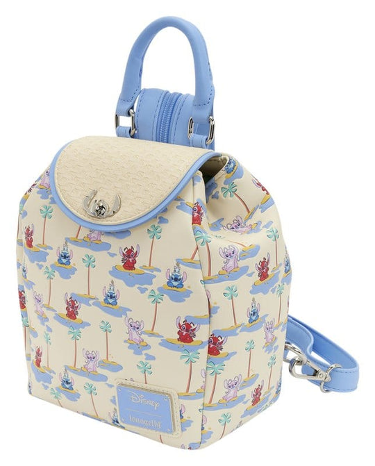 Lilo & Stitch by Loungefly Micro Rucksack Stitch, Angel, & Leroy