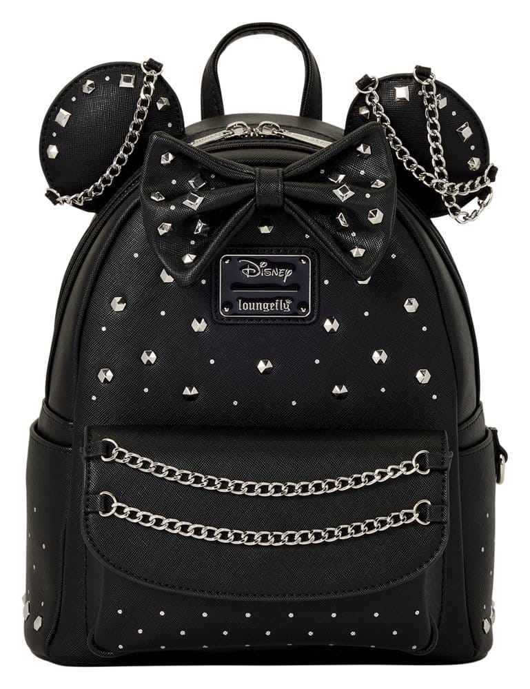 Minnie Mouse by Loungefly Mini Rucksack Studs & Chains