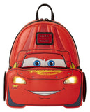 Cars by Loungefly Mini Rucksack 20th Anniversary Lightning McQueen Metallic LightUp