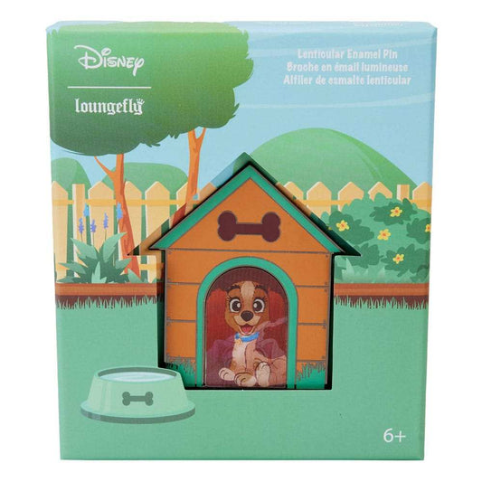 Disney Ansteck-Pin mit 3D-Effekt Susi (Susi & Strolch) 8 cm