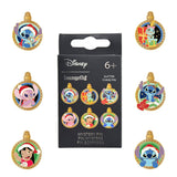 Disney by Loungefly Ansteck-Pins Blind Box Lilo & Stitch Holiday Ornaments Sortiment (12)