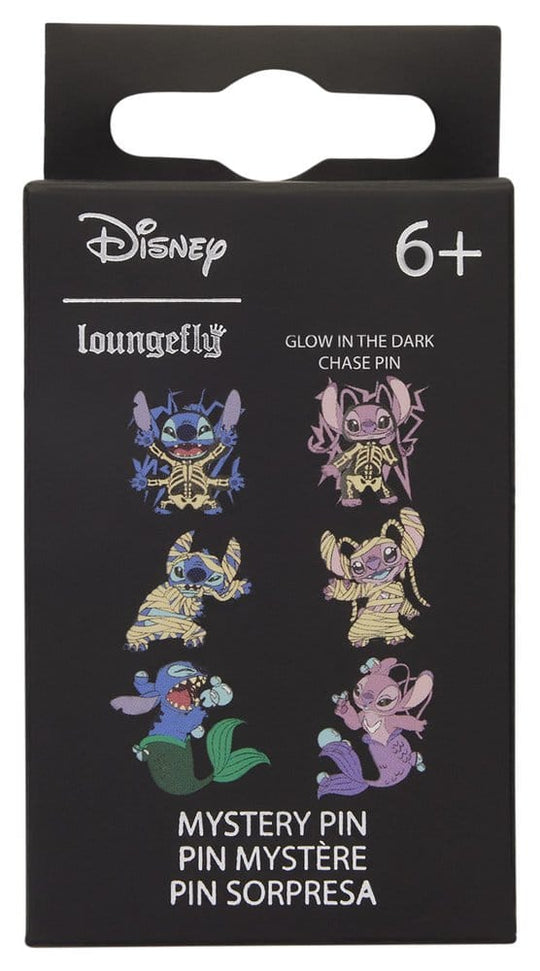 Lilo & Stitch by Loungefly Ansteck-Pins Stitch & Angel Halloween Costumes Blind Display (12)