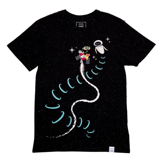 Pixar by Loungefly Tee T-Shirt Unisex Wall-E & Eve Größe S