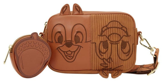 Chip und Chap - Die Ritter des Rechts by Loungefly Sling Brusttasche / Umhängetasche mit Geldbeutel Corduroy