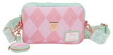 Disney by Loungefly Sling Brusttasche / Umhängetasche mit Geldbeutel Mickey & Friends Tennis