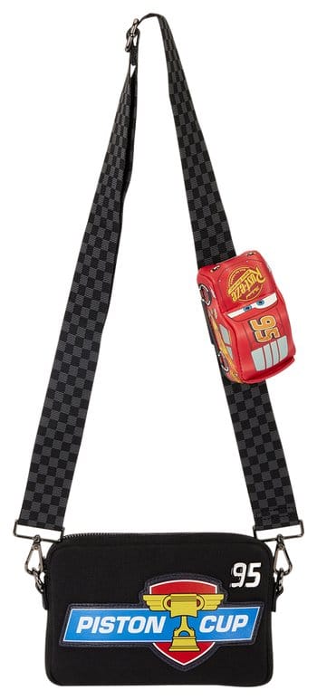 Cars by Loungefly Sling Brusttasche / Umhängetasche 20th Anniversary Piston Cup