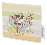 Disney by Loungefly Karten-Etui Mickey and Friends Rainbow Stripes