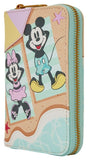 Mickey & Minnie Beach Fun Zip Around Wallet