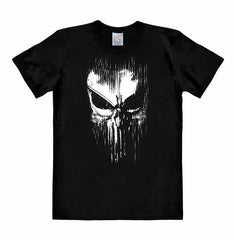 Marvel Easy Fit T-Shirt Punisher - Striped Skull Größe XL