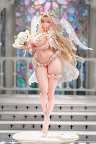 Original Character PVC Statue 1/5.5 Wife Erof Illustrated by Sora Nani Iro 32 cm