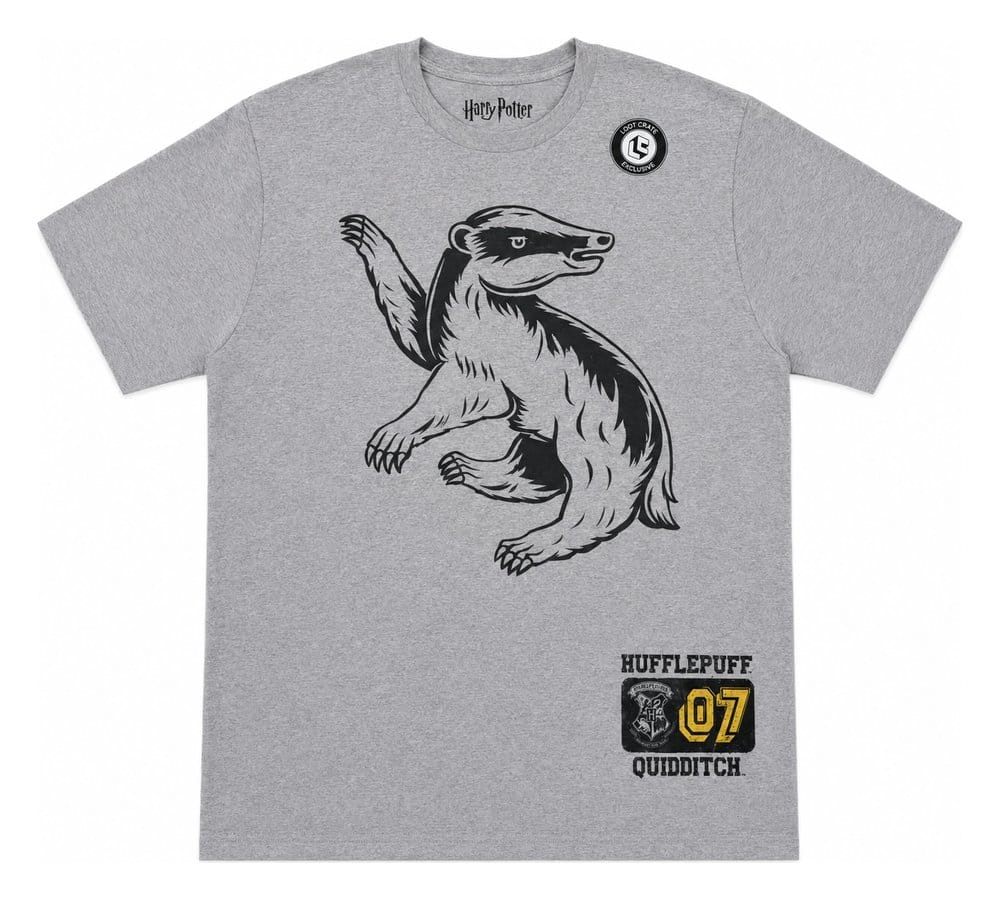 Harry Potter T-Shirt Hufflepuff 07 Quidditch Badger Größe XXXL