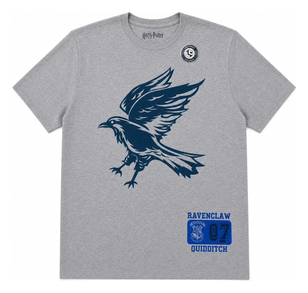 Harry Potter T-Shirt Ravenclaw 07 Quidditch Eagle Größe L