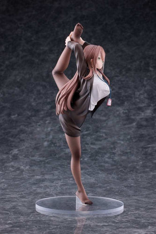 Original Character PVC Statue 1/6 OL-chan Who Doesn't Want to Go to Work White Ver. Deluxe Edition 26 cm