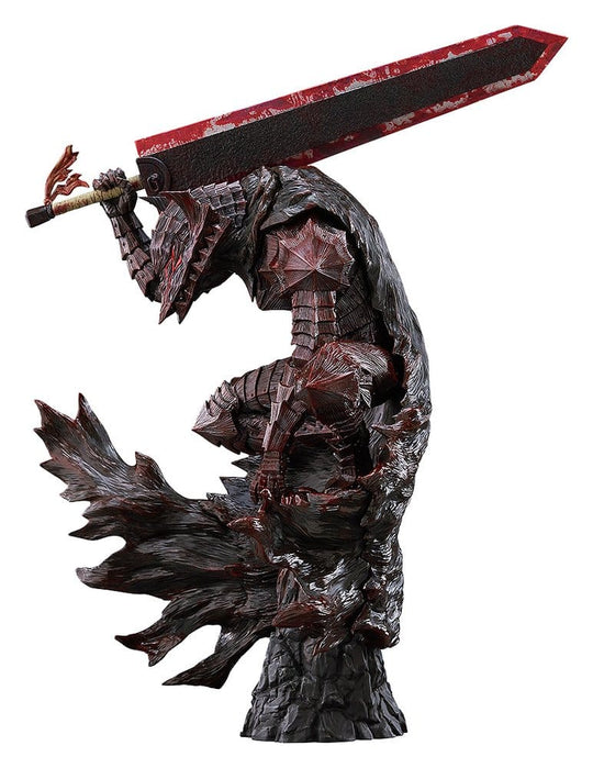 Berserk Pop Up Parade PVC Figur Guts (Berserker Armor): Bloody Paint Ver. L Size 28 cm