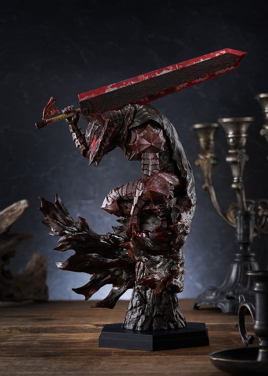 Berserk Pop Up Parade PVC Figur Guts (Berserker Armor): Bloody Paint Ver. L Size 28 cm