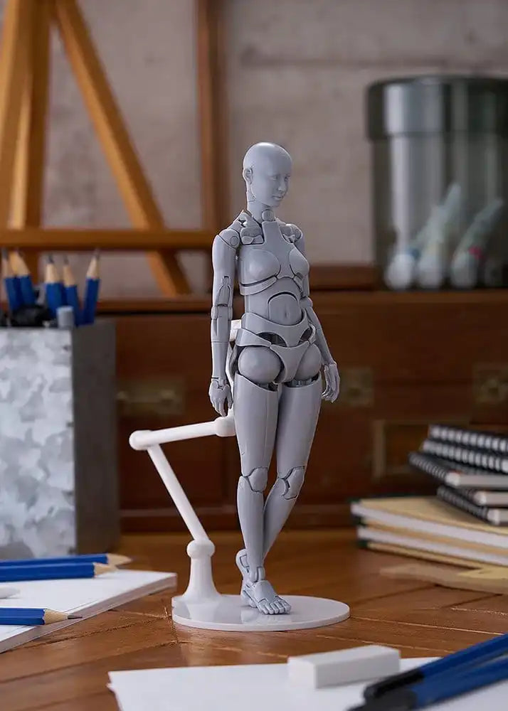 Actionfigur Nishimura Style Drawing Doll Olive Gray 21 cm