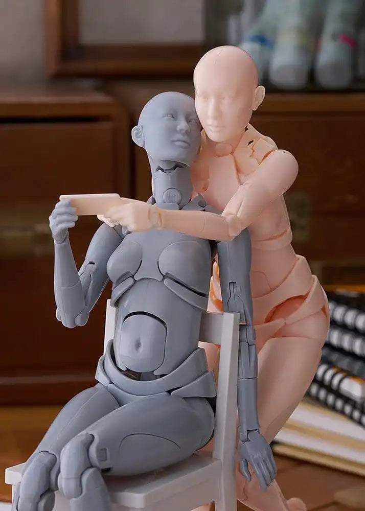 Actionfigur Nishimura Style Drawing Doll Olive Gray 21 cm