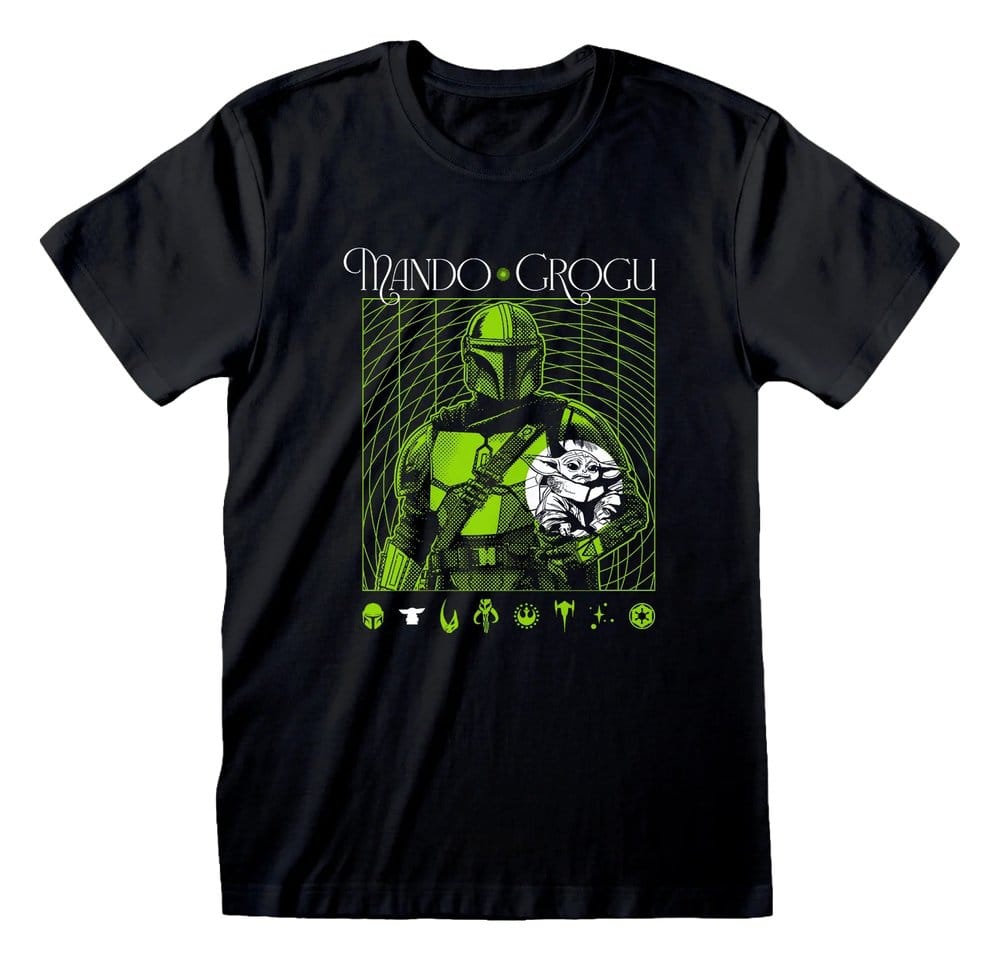 Star Wars The Mandalorian T-Shirt Handover Green Größe L