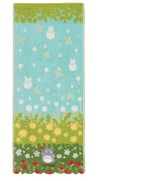 Mein Nachbar Totoro Handtuch Totoro Flowers & Stawberries 34 x 80 cm