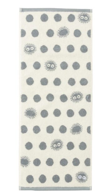 Mein Nachbar Totoro Handtuch Kurosuke Silhouette 33 x 80 cm