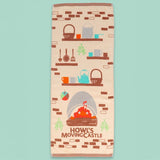 Das wandelnde Schloss Natsu Handtuch Cook with Calcifer 34 x 80 cm