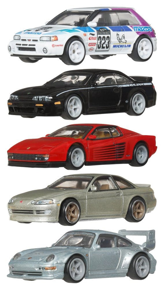 Hot Wheels Premium Die-Cast Fahrzeuge 1/64 Car Culture 976R Sortiment (10)