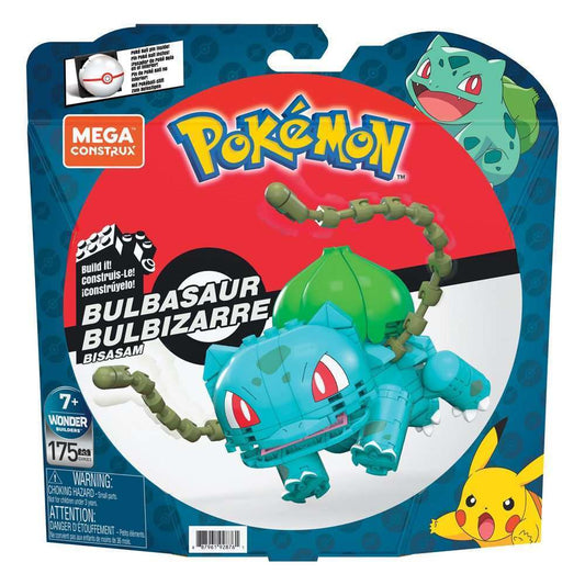 Pokémon Mega Construx Wonder Builders Bauset Bisasam 10 cm