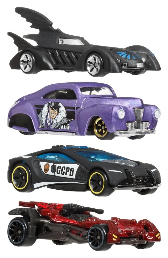 Batman Hot Wheels Silver Series Die-Cast Fahrzeuge 1/64 979R Sortiment (24)