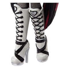 Monster High Reel Drama Puppe Draculaura in Schwarzweiß