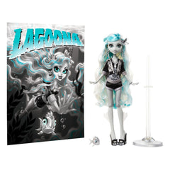 Monster High Reel Drama Puppe Lagoona Blue in Schwarzweiß
