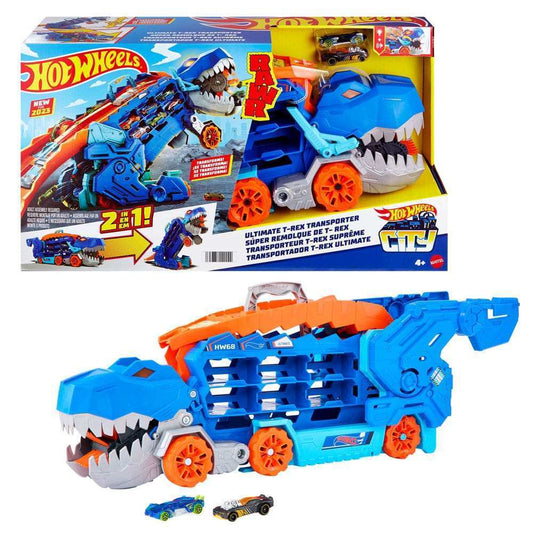 Hot Wheels City Ultimativer T-Rex Transporter