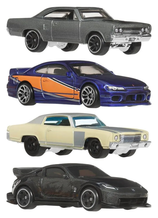 Fast & Furious Hot Wheels Silver Series Die-Cast Fahrzeuge 1/64 979M Tokyo Drift Sortiment (24)
