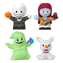 Nightmare Before Christmas Fisher-Price Little People Collector Minifiguren 4er-Pack 7 cm