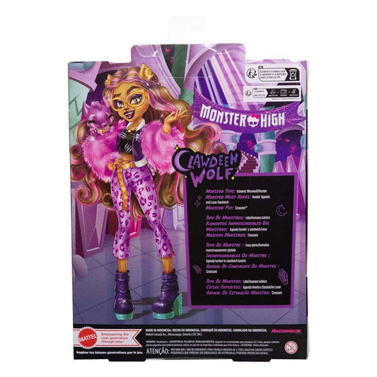 Monster High Puppe Clawdeen Wolf 25 cm