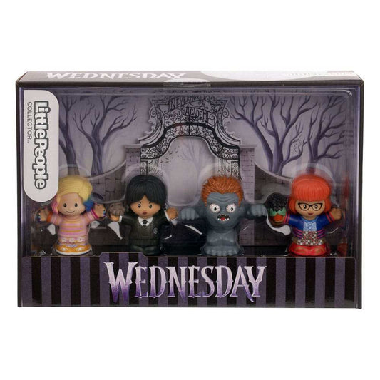 Wednesday Little People Collector Minifiguren 4er-Pack 6 cm