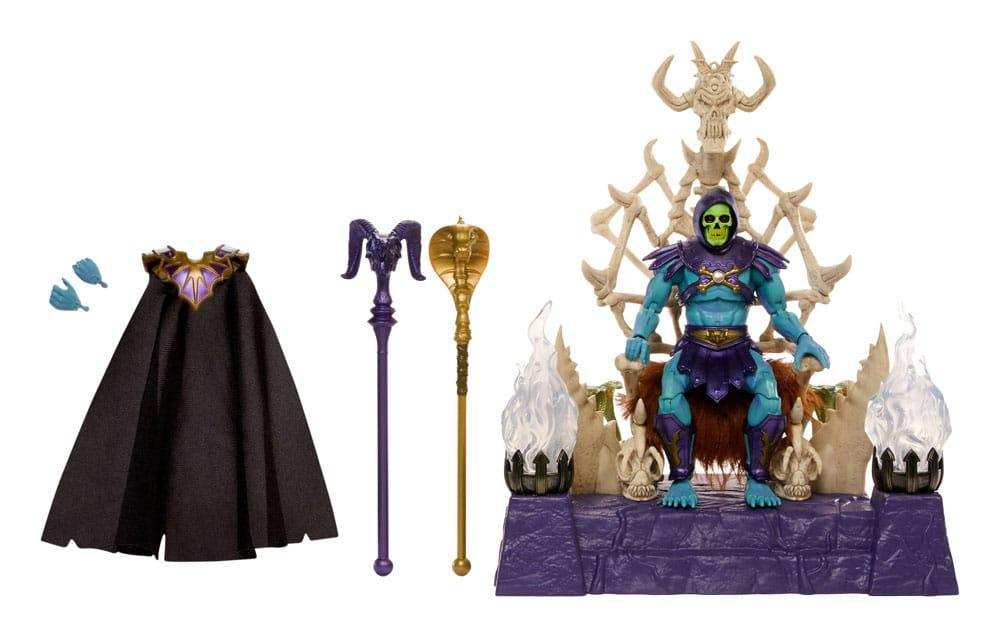 Masters of the Universe Masterverse New Eternia Skeletor & Throne 18 cm EU VERSION - Smalltinytoystore