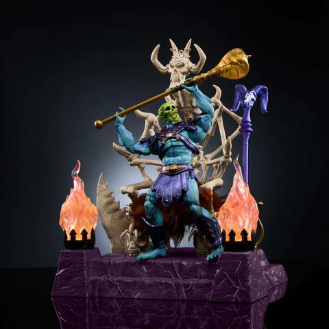 Masters of the Universe Masterverse New Eternia Skeletor & Throne 18 cm EU VERSION - Smalltinytoystore