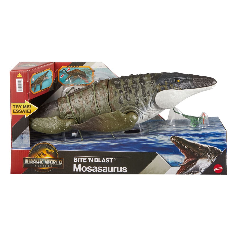 Jurassic World: Rebirth Actionfigur Bite 'n Blast Mosasaurus 65 cm
