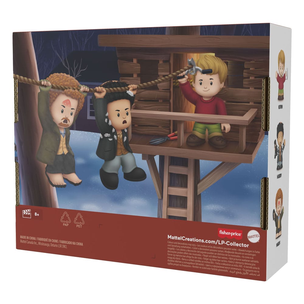 Kevin - Allein zu Haus Little People Collector Minifiguren 3er-Pack 7 cm